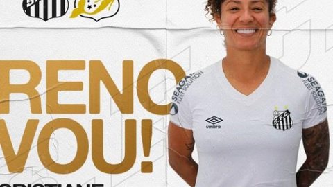 Santos anuncia renovação de contrato