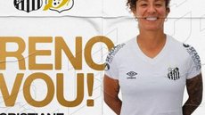 Santos anuncia renovação de contrato