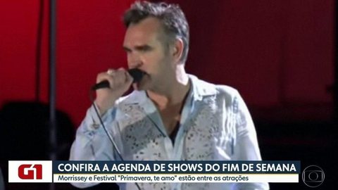 Morrissey, L7 e Soul Asylum são atrações de fim de semana de rock em São Paulo