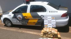 Polícia apreende 51 tabletes de maconha em rodovia de Sud Mennucci