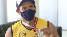 Prata em Tóquio, paracanoista Luis Carlos Cardoso receberá Medalha do Mérito Renascença