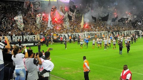 Corinthians fará treino aberto para a torcida na Arena na véspera do jogo contra o Flamengo