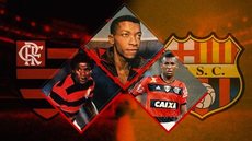De Moacir a Erazo: conheça os jogadores que atuaram por Flamengo e Barcelona de Guayaquil