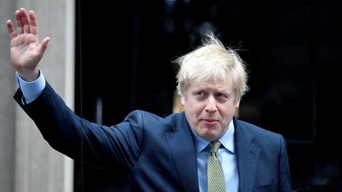 Primeiro-ministro do Reino Unido, Boris Johnson está com coronavírus