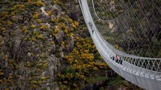 Portugal inaugura ponte suspensa de pedestres mais longa do mundo