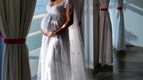 Vestido de noiva de Juliana Alves custa R$ 12 mil