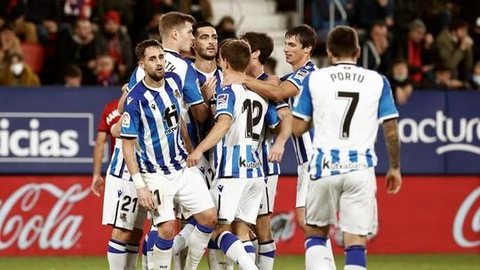 Real Sociedad vence e reassume liderança do Campeonato Espanhol