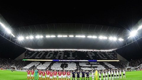 Mosaico, show de LED e fogos: Arena Corinthians terá festa antes da final da Copa do Brasil