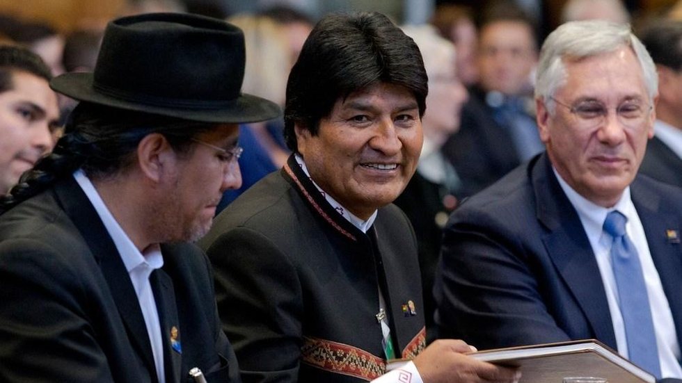 Morales diz que, legalmente, continua sendo presidente da Bolívia