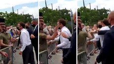 Homem preso por dar tapa em Macron é entusiasta da cavalaria medieval