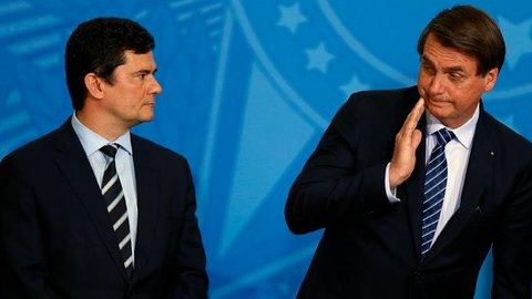 Para parlamentares, estratégia de Bolsonaro é tornar Moro inelegível