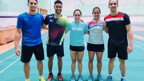 Mundial de badminton: irmãos Farias e Jaqueline Lima são eliminados nas duplas