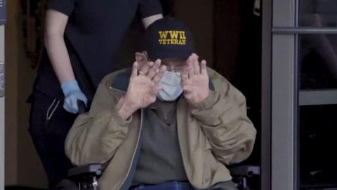Aos 104 anos, veterano da Segunda Guerra é o mais velho a se curar da covid-19