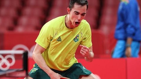 Hugo Calderano alcança ranking inédito para o Brasil e vira top 4 do tênis de mesa