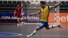 Seleção brasileira de futsal vence Colômbia e termina Copa América na terceira colocação