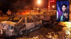 Cantor sertanejo é resgatado de carro em chamas após acidente no Interior de SP