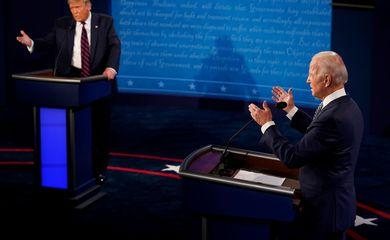 Interrupções e insultos marcam primeiro debate entre Trump e Biden