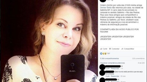 Grávida, designer é morta por amante após se recusar a fazer aborto no interior de SP