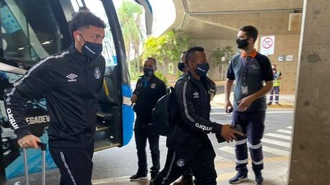 Grêmio encerra preparação para enfrentar o Flamengo e terá time misto; veja relacionados