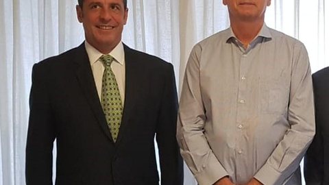 Bolsonaro recebe visita de embaixador da Argentina e representantes da Alemanha