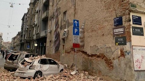 Terremoto atinge Croácia em meio a pandemia de coronavírus
