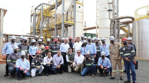 Bolsonaro e ministros inauguram fábrica de biogás em São Paulo