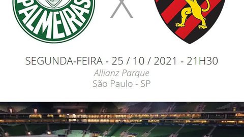 Palmeiras x Sport: veja onde assistir, escalações, desfalques e arbitragem