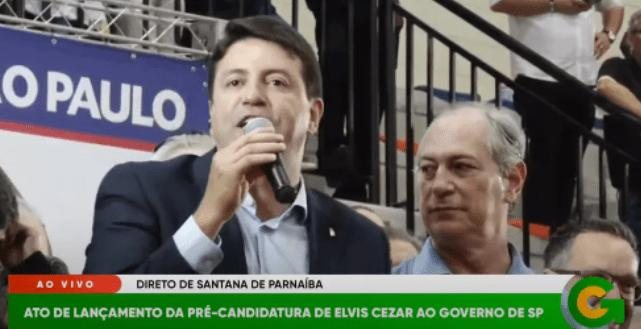 PDT oficializa Elvis Cezar, ex-prefeito de Santana de Parnaíba, como pré-candidato ao governo de SP