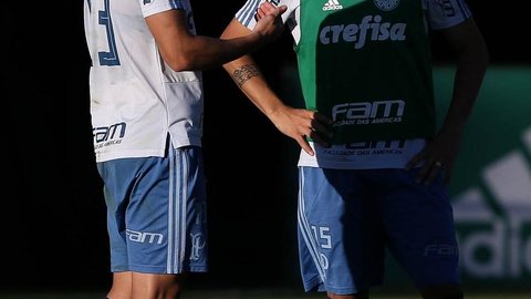 Felipão muda planejamento e abre disputa na zaga do Palmeiras