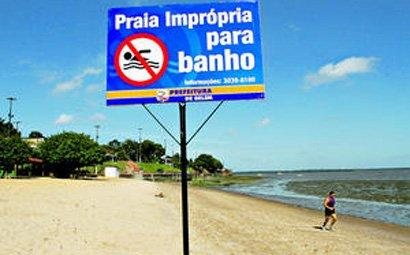 Litoral de São Paulo tem 14 praias impróprias para banho