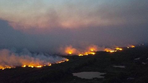 Fumaça de queimadas na região do Pantanal deve chegar ao Rio neste sabado