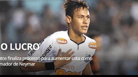 Santos finaliza processo para aumentar cota como formador de Neymar
