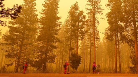Estados Unidos: Incêndio na Califórnia queima 550 casas