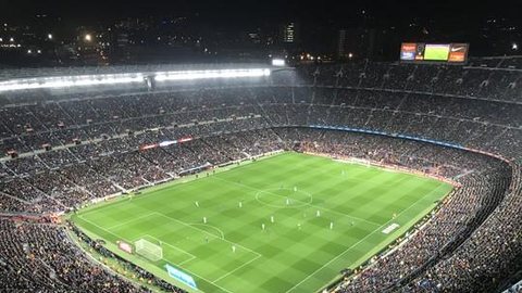 Clássico entre Barcelona e Real Madrid no domingo poderá ter 100% da capacidade do Camp Nou