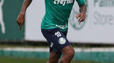 Com Luiz Adriano em campo, elenco alviverde treina visando Grêmio