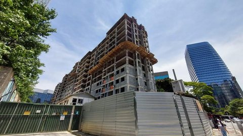 Prometido para janeiro de 2022, conjunto habitacional na Vila Olímpia deve atrasar 10 meses; obra já está quase 19% mais cara