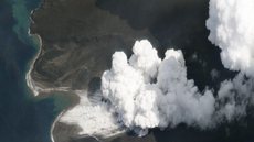 Tsunami na Indonésia: imagens de satélite mostram o que restou de vulcão que causou tragédia