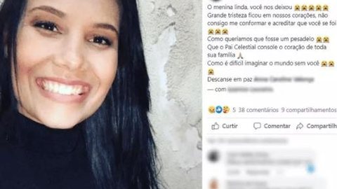 Amigos postam homenagens para jovem que foi morta espancada pelo marido: ‘Era luz’