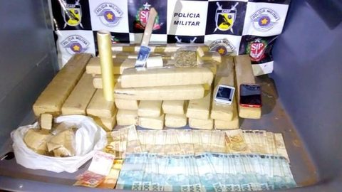 Casal é preso por tráfico de drogas em bairro de Rio Preto