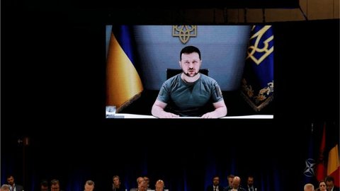 Imagem Ucrânia diz à Otan que Rússia quer ditar futura ordem mundial