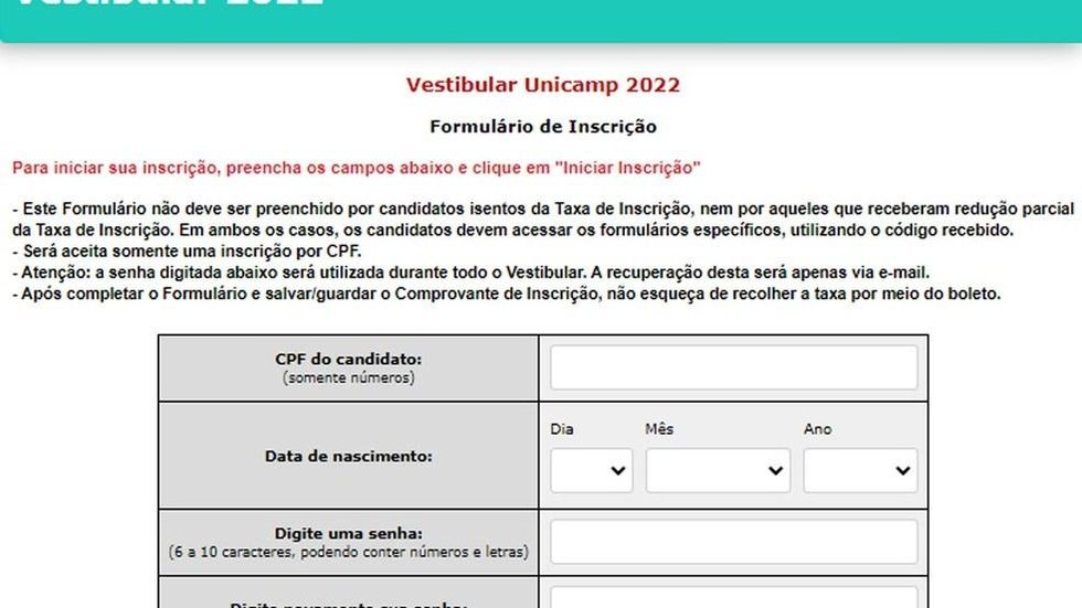 Vestibular 2022: Unicamp prorroga inscrições até 14 de setembro após queda no ritmo de cadastro de candidatos