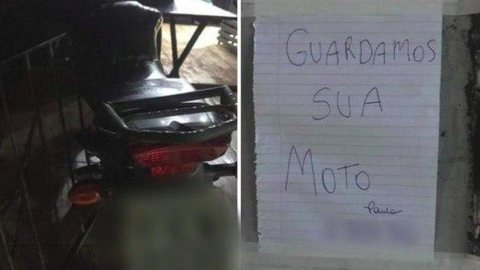 Homem faz post para achar dono de moto “abandonada” e viraliza na web