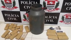 Rapaz é preso suspeito de tráfico de drogas no Centro de Tupã
