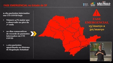 Doria prorroga fase emergencial da quarentena até 11 de abril em SP
