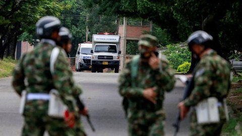 Ataque terrorista contra militares na Colômbia deixa 36 feridos