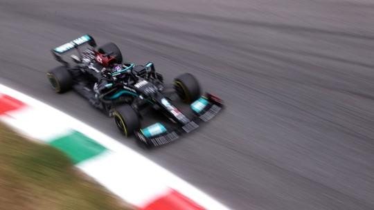 GP da Itália: Hamilton lidera primeiro treino livre; Verstappen é 3º
