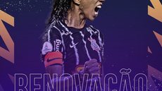 Corinthians anuncia renovação de contrato da atacante Adriana