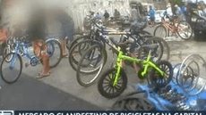 ‘Feiras do rolo’ em SP vendem bicicletas nacionais e importadas sem notas fiscais; polícia apura se bikes são roubadas