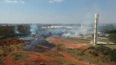 Incêndio atinge área de garimpo ilegal de chumbo em Sorocaba