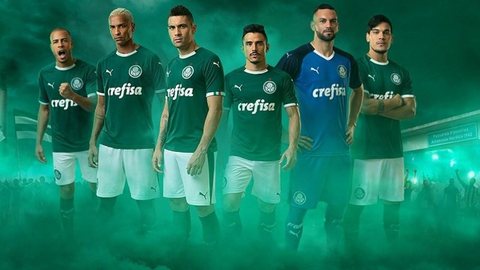 Palmeiras e Puma iniciam parceria em virada do ano; estreia da camisa será em 3 de janeiro
